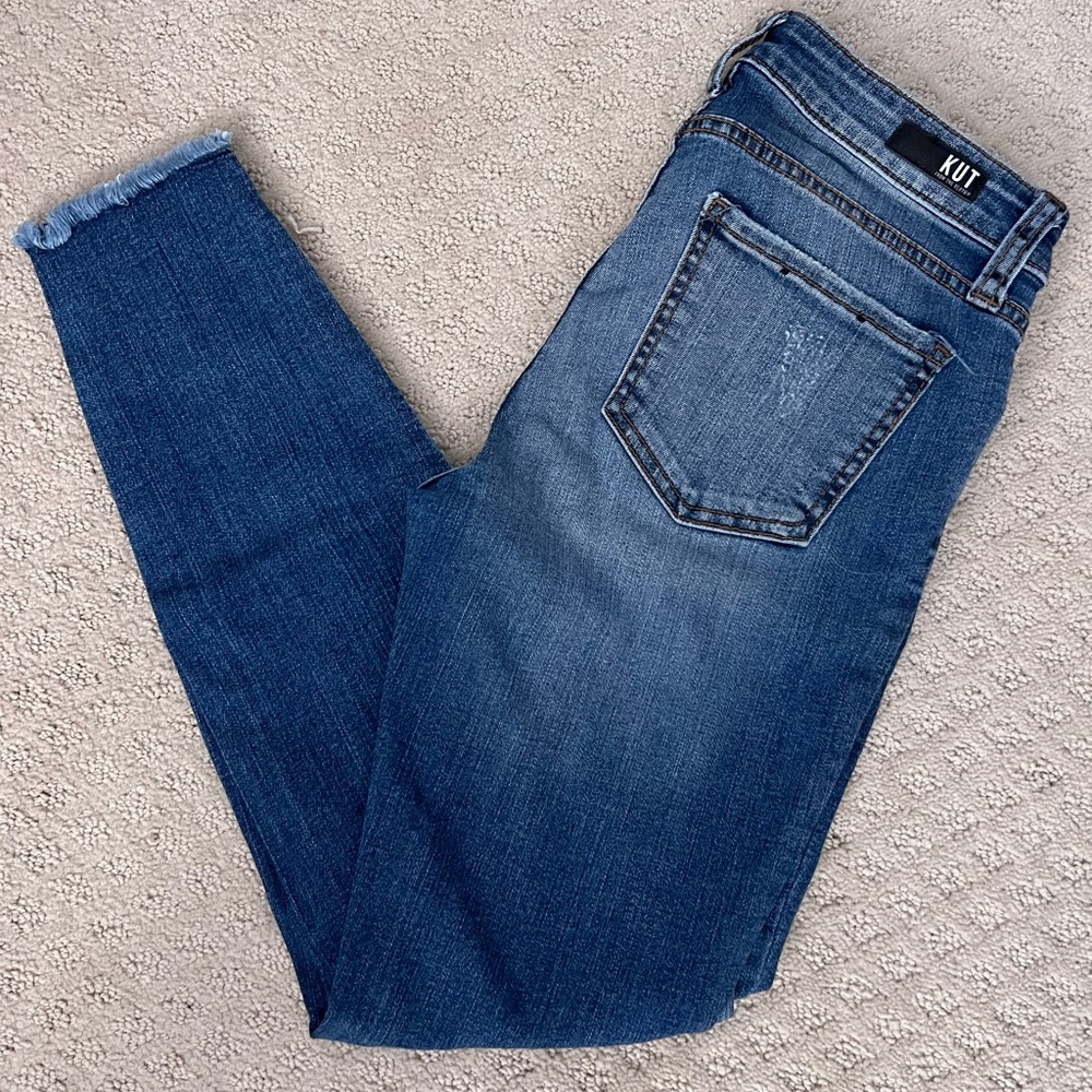 KUT from cloth Connie ankle skinny jeans